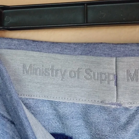 Ministry of Supply Heathered blue athletic Loungewear Jogger Pants size M
